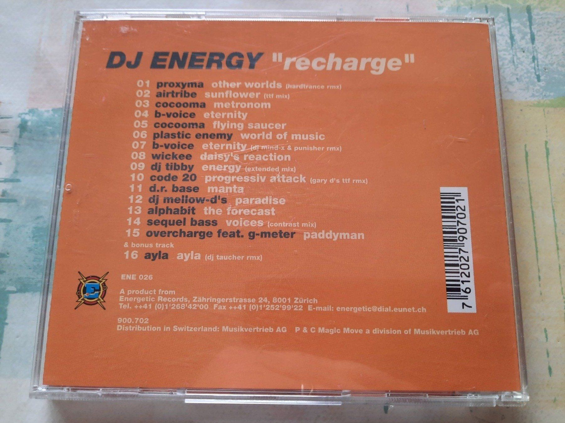 CD: Cd Dj Energy - Recharge – Usato da Pully venduto da bro_n52j 1