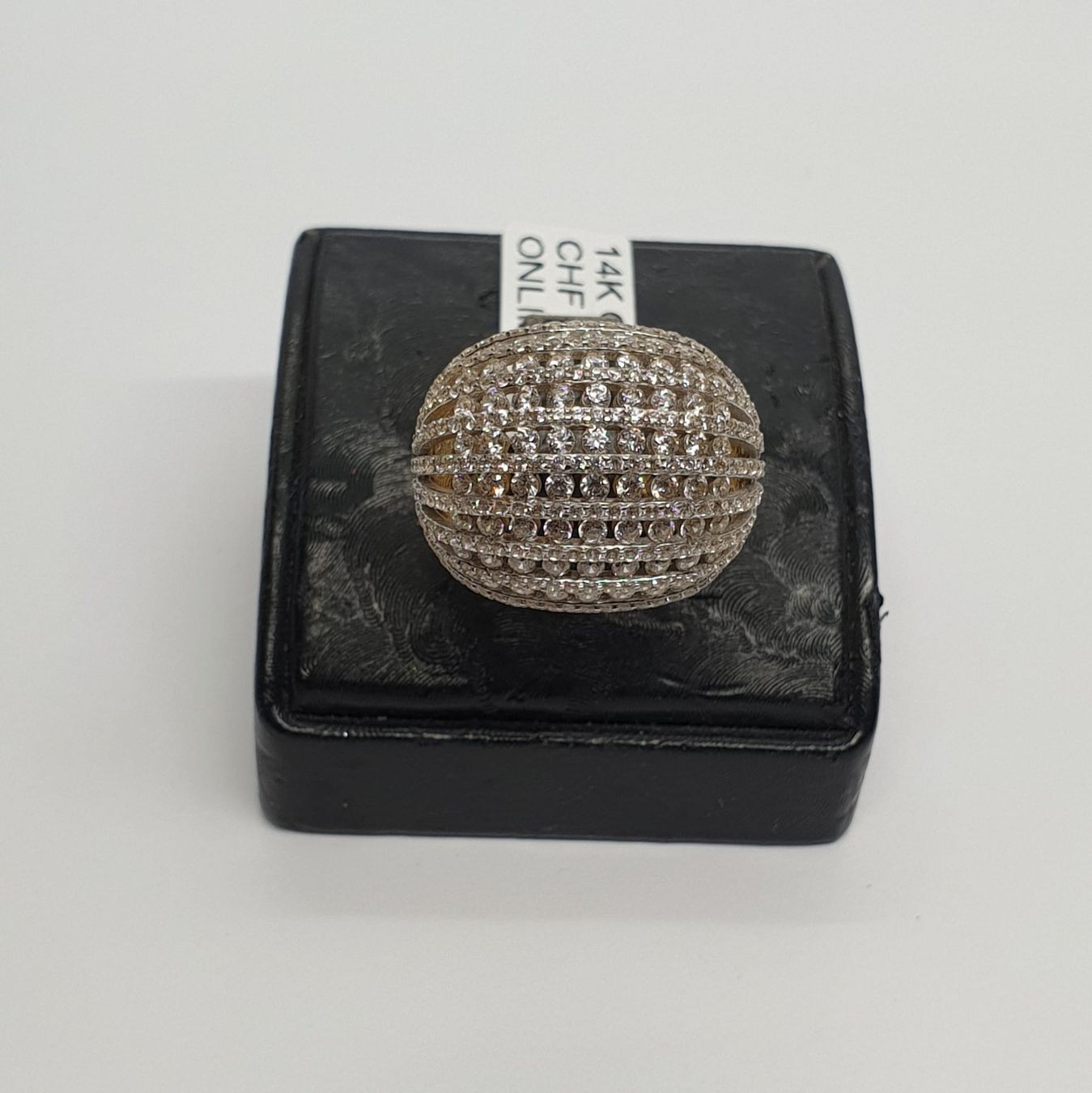 Anelli: Echt 14K Gold Ring – Usato da Luzern venduto da Goldhaus-Luzern