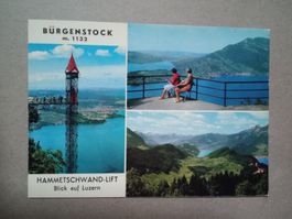 Ak Bürgenstock mit Hammetschwand Lift
