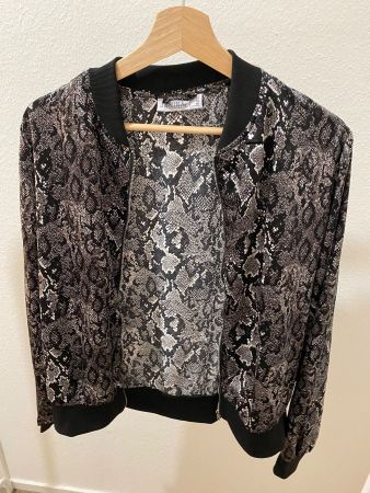 Janina Blouson / leichte Jacke Schlangenmuster Gr. 42