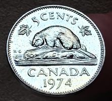 KANADA 5 CENTS 1974