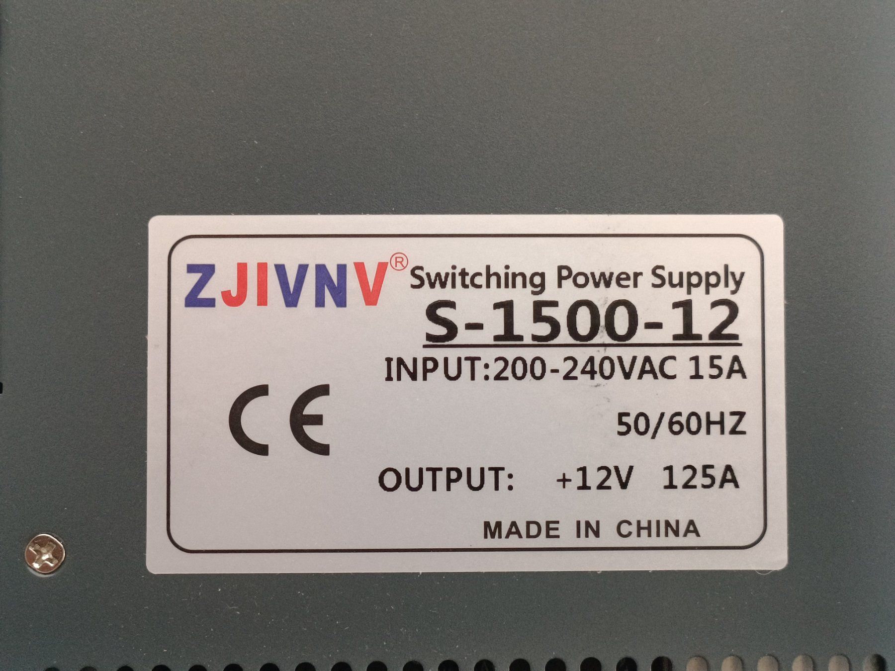 Inverter: Wechselrichter / Schaltnetzteil / S-1500-12 – Nuovo e nell'imballaggio originale da Villmergen venduto da VM-Motorreinigung 1