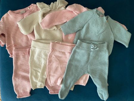 Neugeborenen-Set Von Smile – Pullover und Hose, Gr. 50