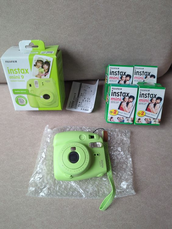 FUJIFILM instax mini 9 instant cam inkl. 4 Pack Fotosheets (Neu und ...