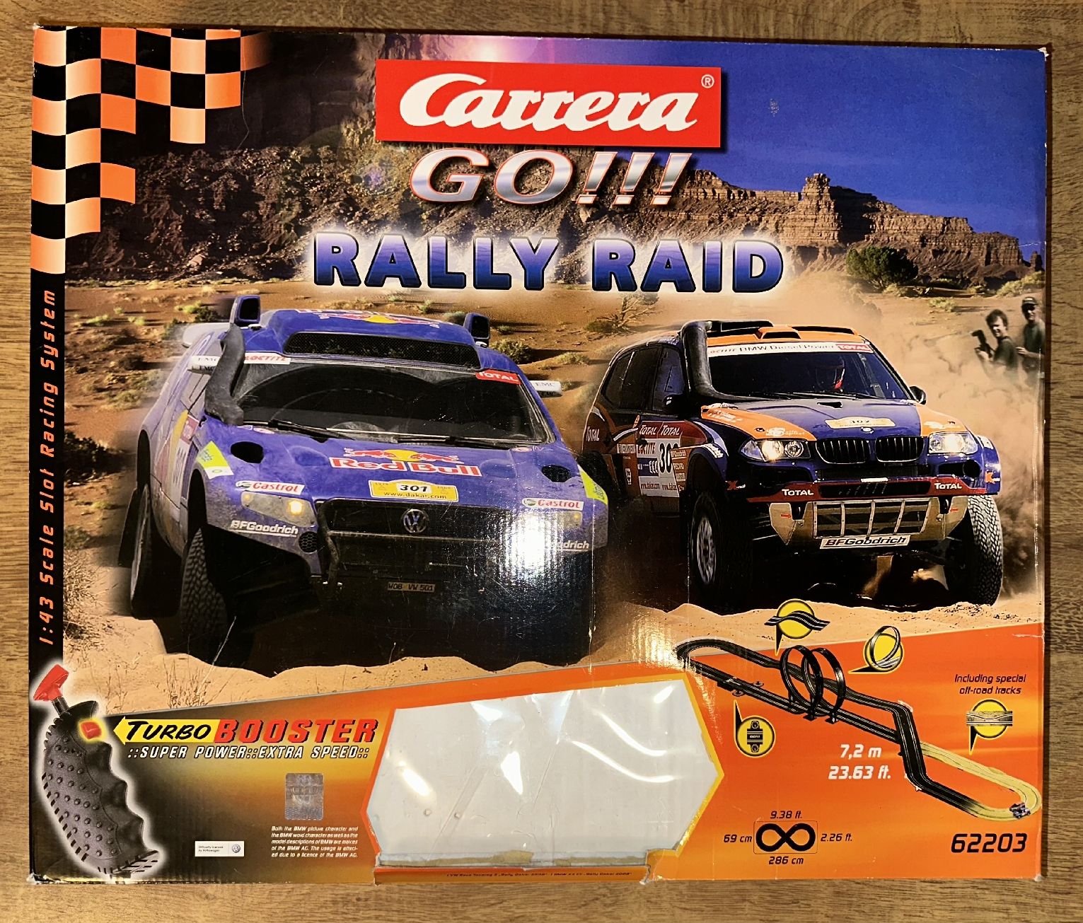 Carrera Piste: Carrera Rally Raid und Turbo Challenge – Usato da Schötz venduto da dasso1163 2
