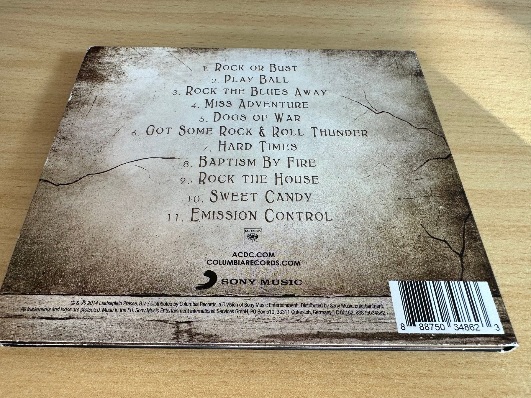 CD: AC/DC – Rock Or Bust – Usato da Rikon im Tösstal venduto da Alpenmutz 1