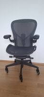 Bürostuhl Herman Miller Aeron Remastered, Graphit, grosse V.