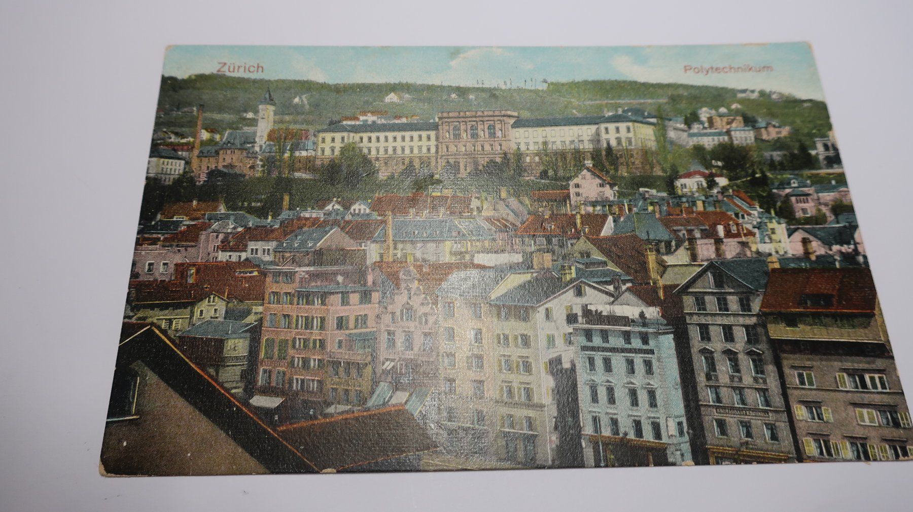 Ansichtskarten: Zürich Polytechnicum  1911 – Gebraucht aus Cormoret von Pascalll2001 1