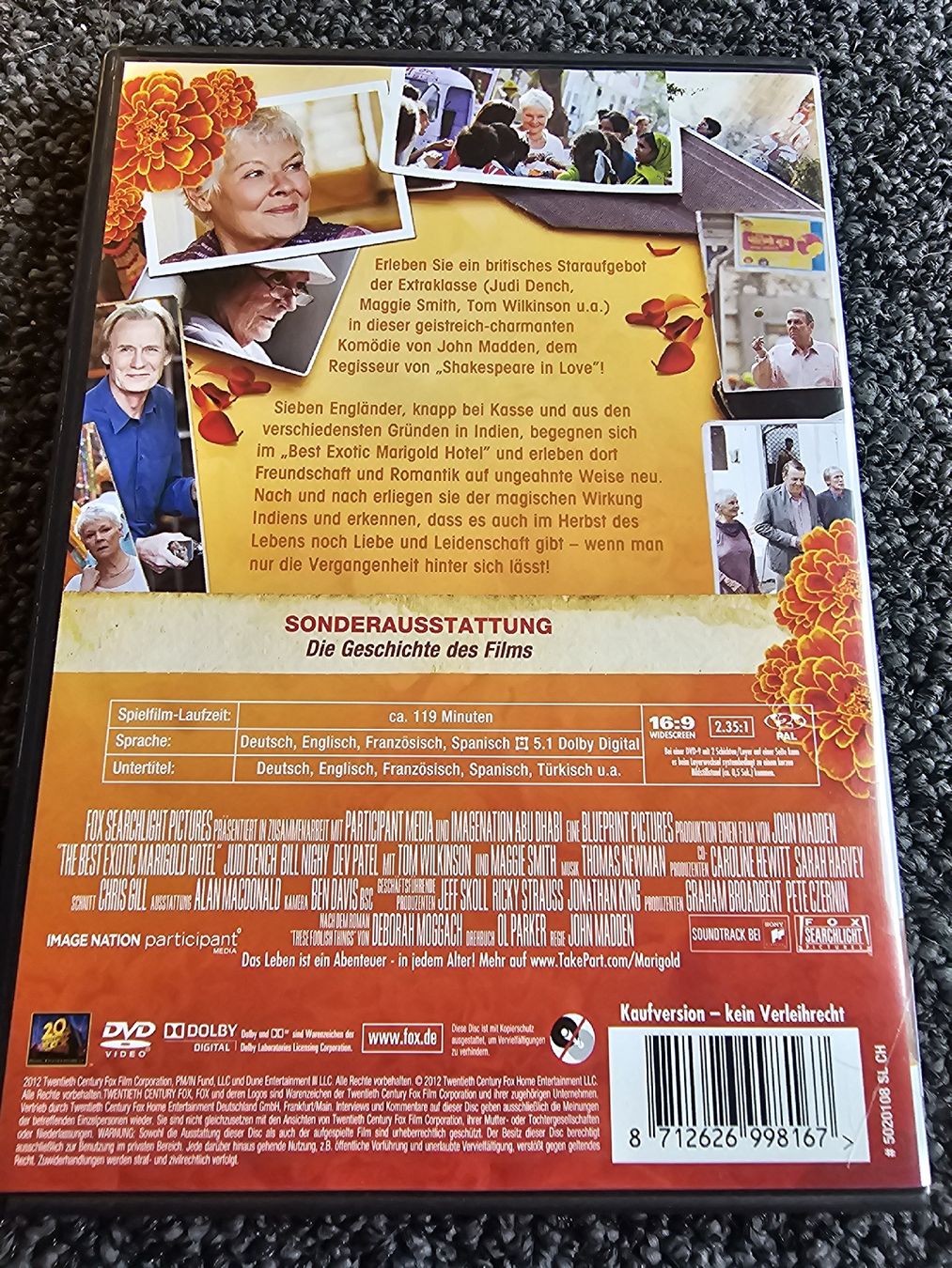 Tutti i DVDs: Best Exotic Marigold Hotel (21592) – Usato da Ruswil venduto da jan_bxl5 1