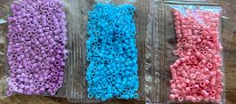 Rocailles Perlen Set 3 Farben, ca 15g, NEU