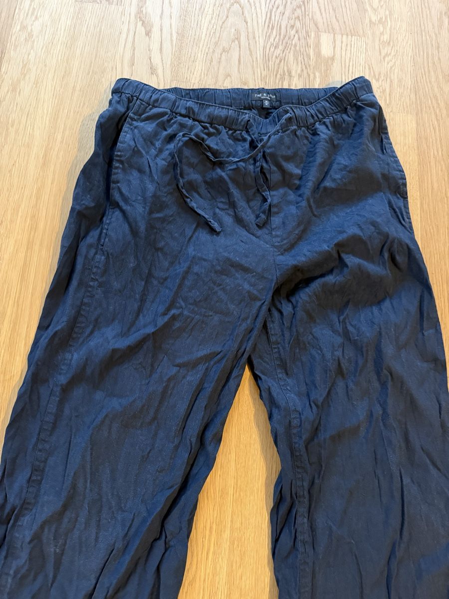 Hosen: Rag & Bone Linen Pants Blue – Gebraucht aus Bottmingen von Itsclaire 6