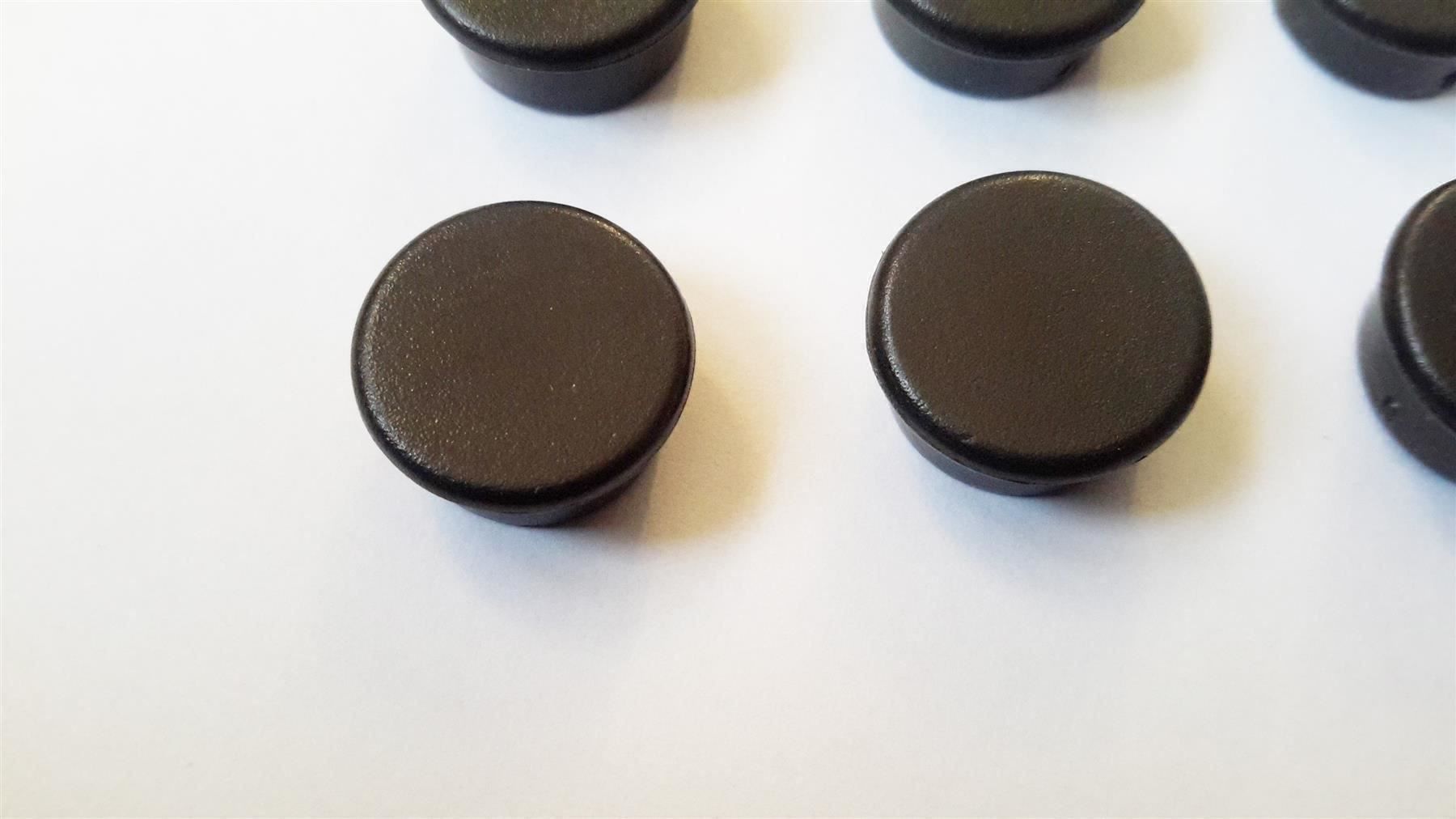 Magnete: Magnete 10 Stück, 13 mm, schwarz – Neu und originalverpackt aus St. Gallen von cointec 2