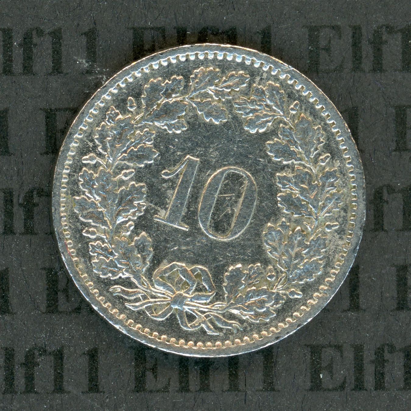 Tutti le monete: CHF___0.10 1980 ss-vz 10 Rappen – Usato da Widnau venduto da Elf11 1
