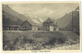 Frutigen  -  Neuer  Bahnhof