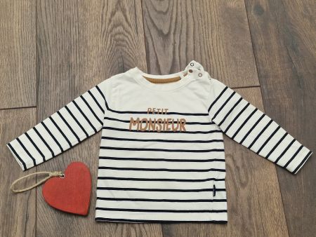 Langarmshirt Staccato gestreift Grösse 80 wie neu!