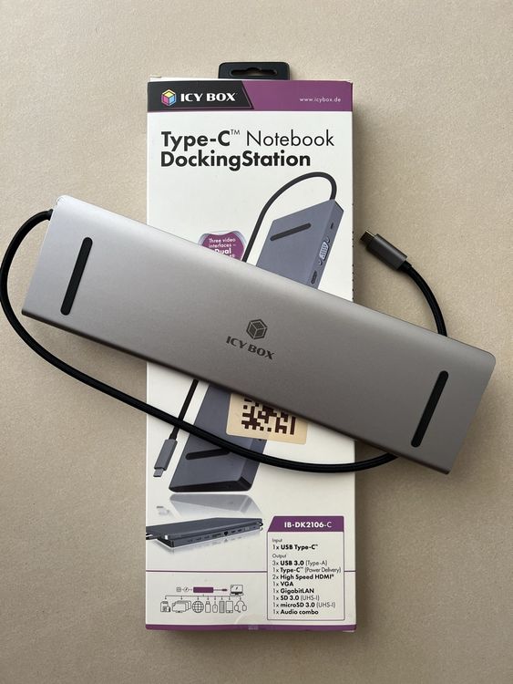 Notebook docking station (Gebraucht) in Marin-Epagnier für CHF 35 – mit ...