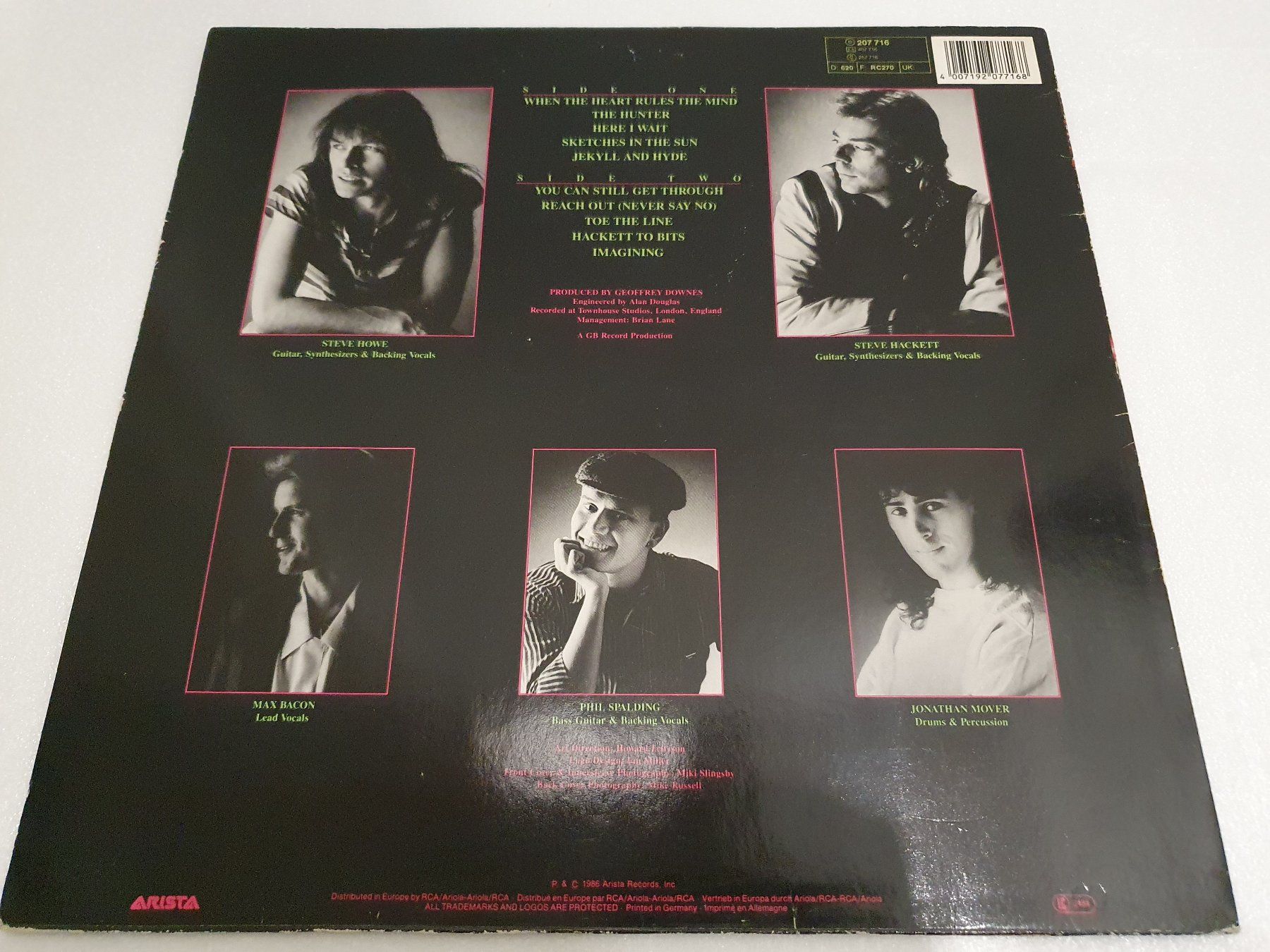 Dischi in vinile: GTR – GTR – Usato da Uster venduto da Vinyl-Leidenschaft 1