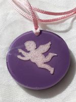 ORGONIT Anhänger ENGEL AMETHYST SUGILITH