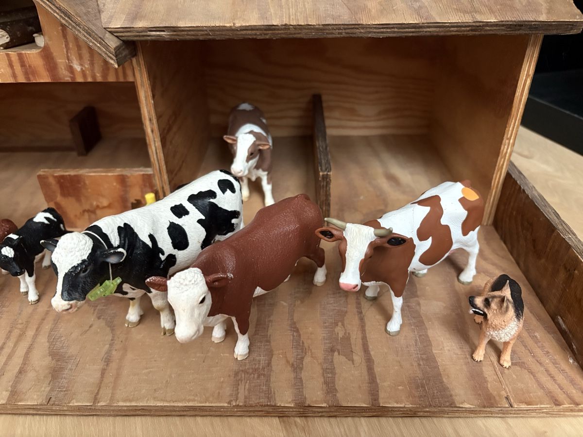 Giocattoli: Holz Bauernhof mit Tiere – Usato da Hendschiken venduto da Hujbe 5