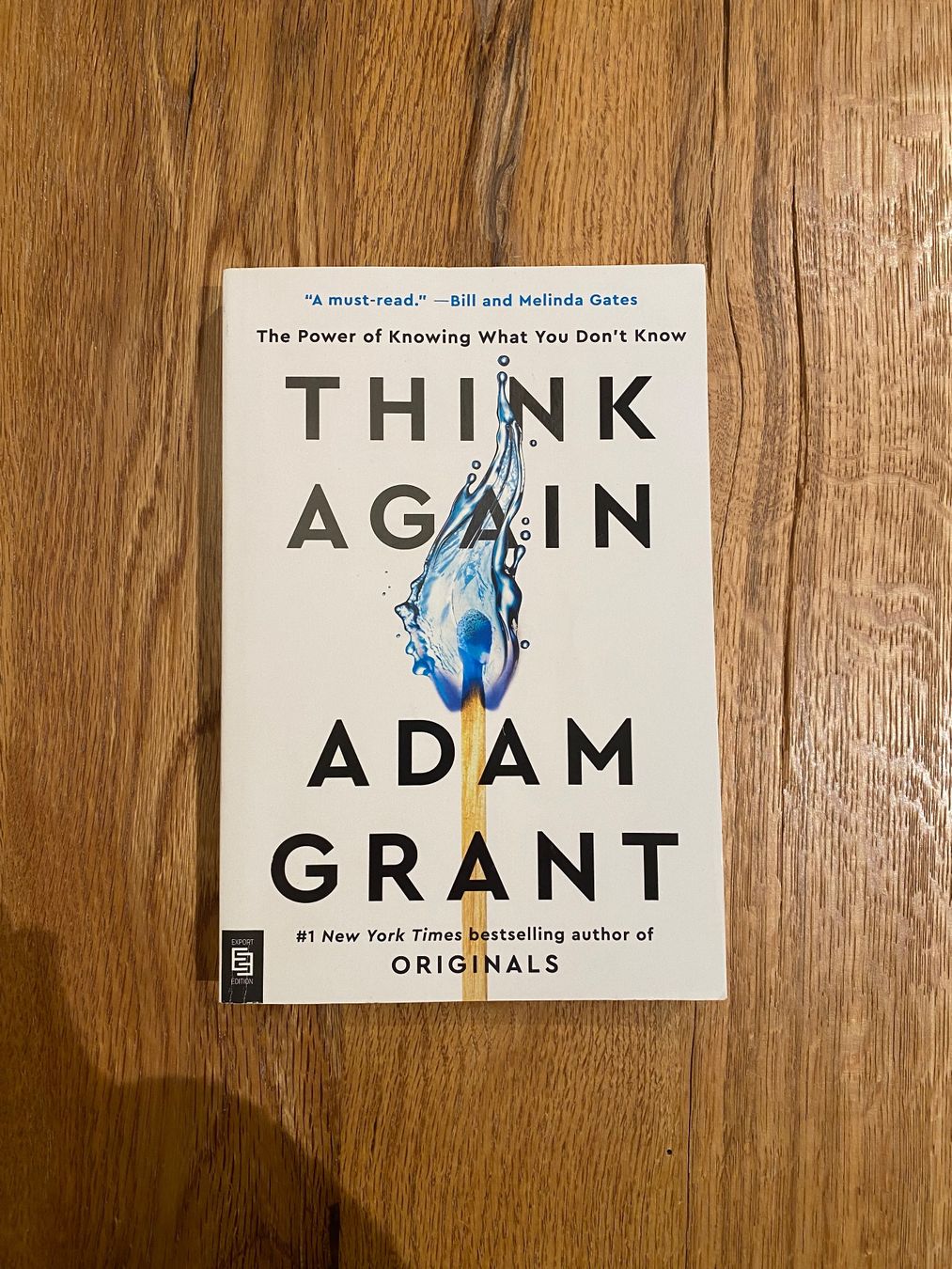 Libri: Gebundenes Buch Think Again Adam Grant – Usato da Gockhausen venduto da LunaCa