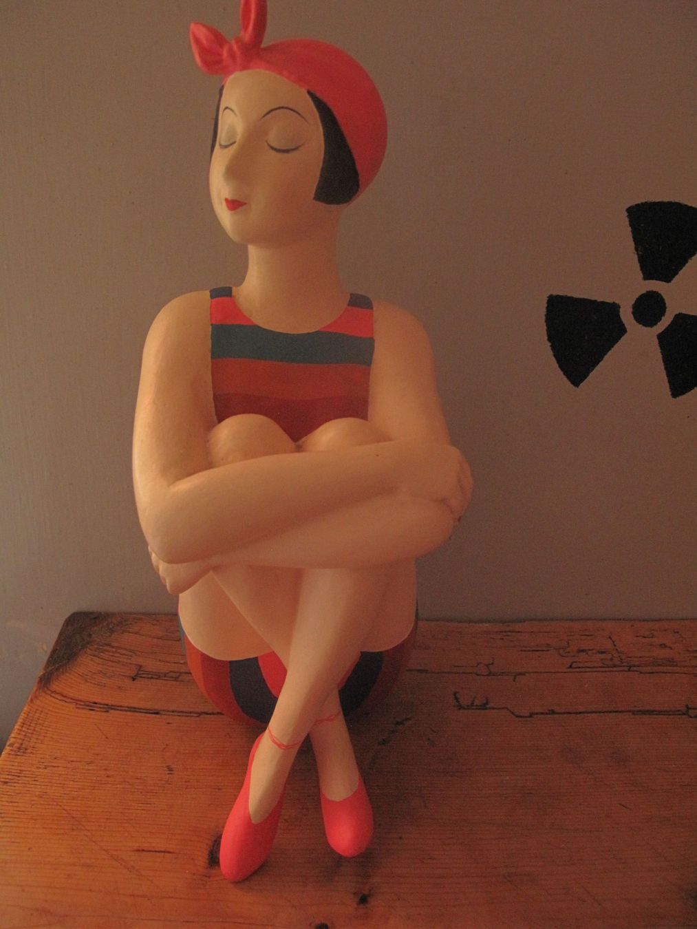 Statuette: Pin-up Keramik Dekoration – Usato da glarus venduto da Engel_888