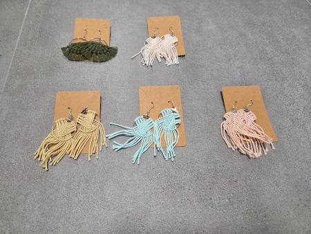 Handgefertigte Ohrringe