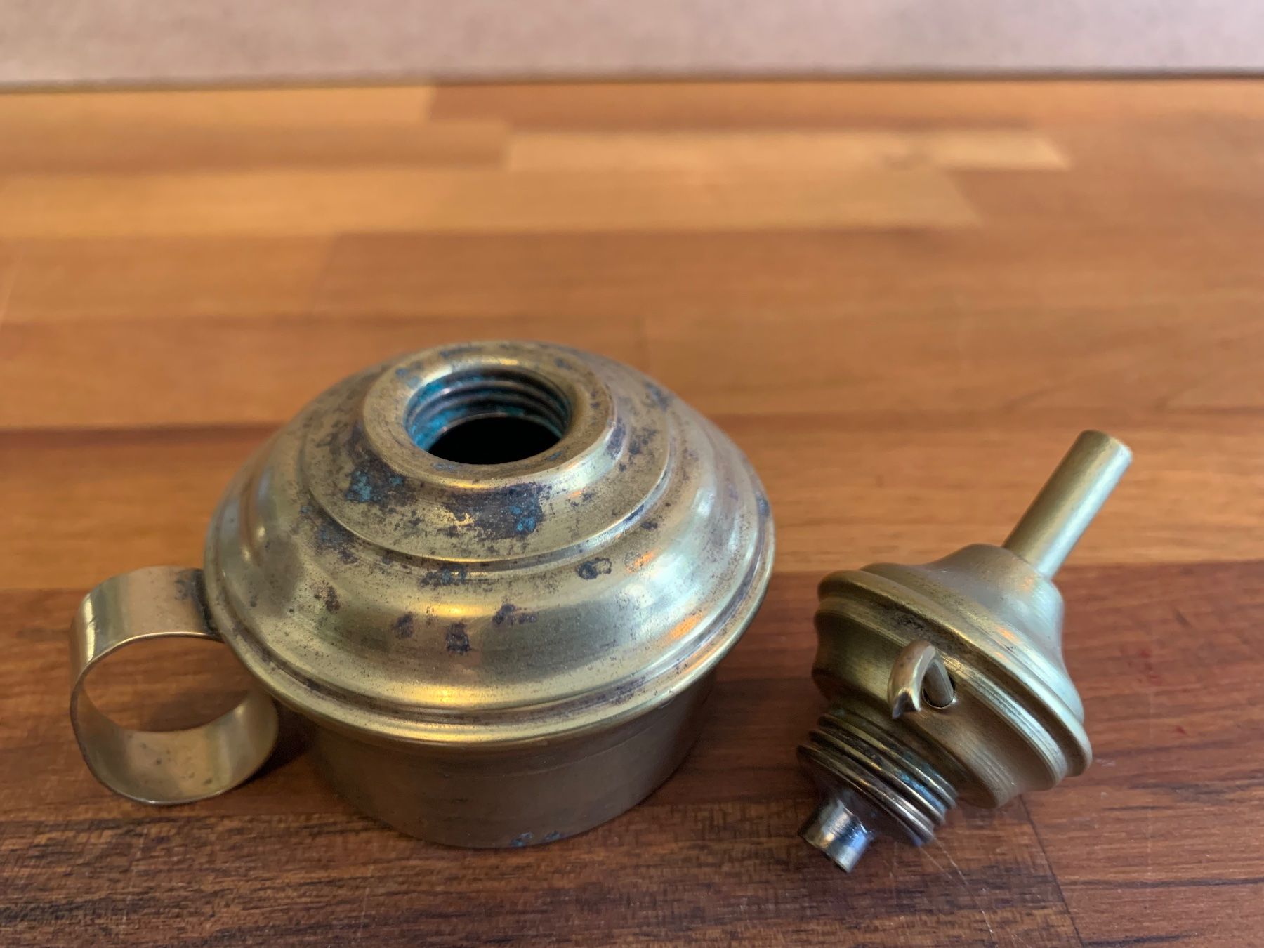 Lampade: 5 alte schöne Öl- und Petrollampen – Usato da Winterthur venduto da sommer_2019 4