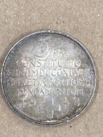 SVIZZERA 5 FR MONETA COMMEMORATIVA 1948 ARGENTO usata