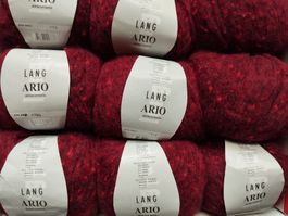 LANG YARNS ARIO Fb.62 Bordeaux 450g