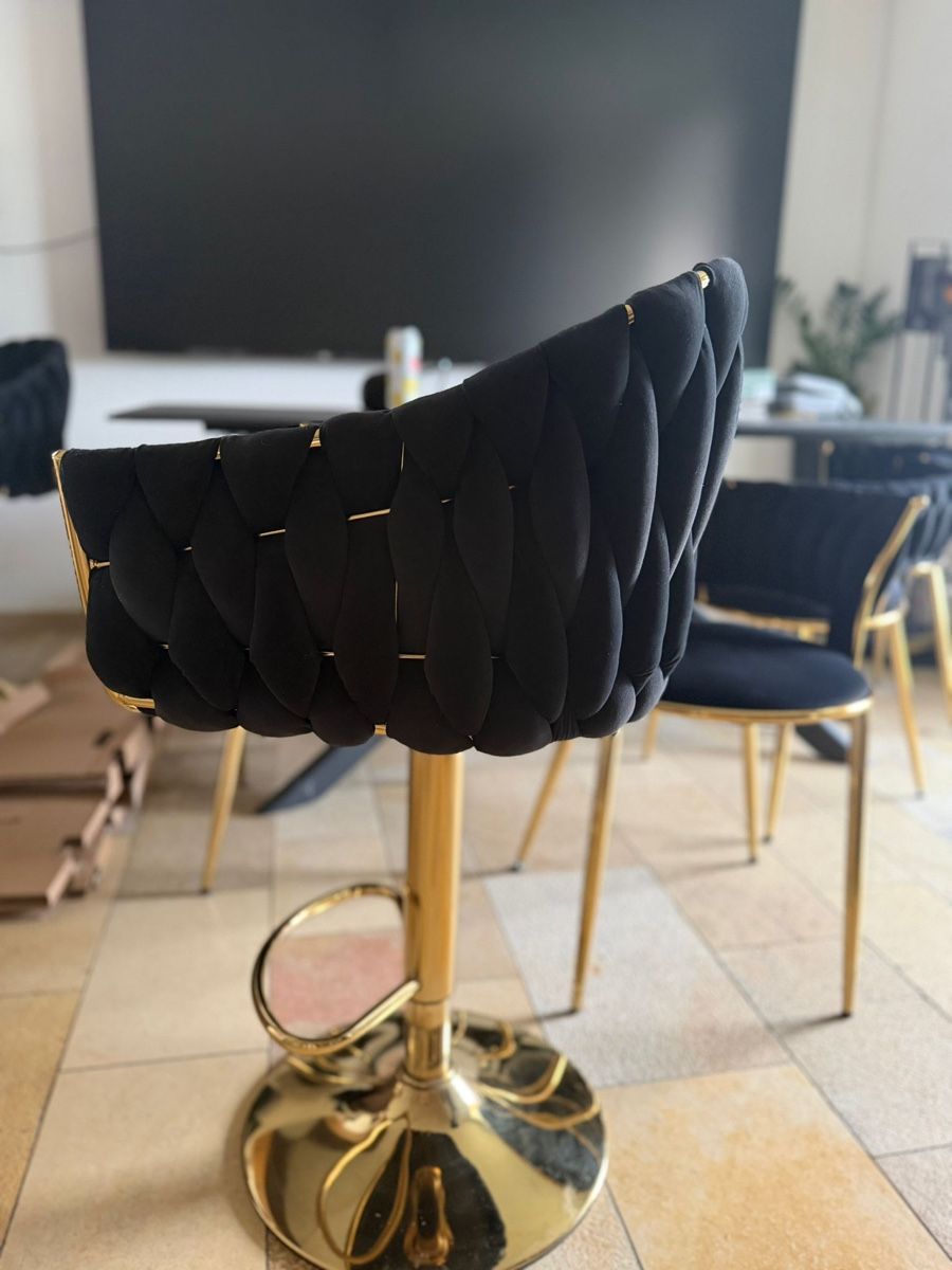 Sgabelli: 2x Barhocker, Schwarz/Gold – Usato da Biberist venduto da Dzinic98 3