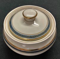 Deckldose Zuckerdose Langenthal Porzellan 1936 schönes Dekor