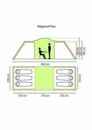 Tende : Coleman Ridgeline 6 Plus Zelt – Nuovo e nell'imballaggio originale da Bottighofen venduto da zaap 4