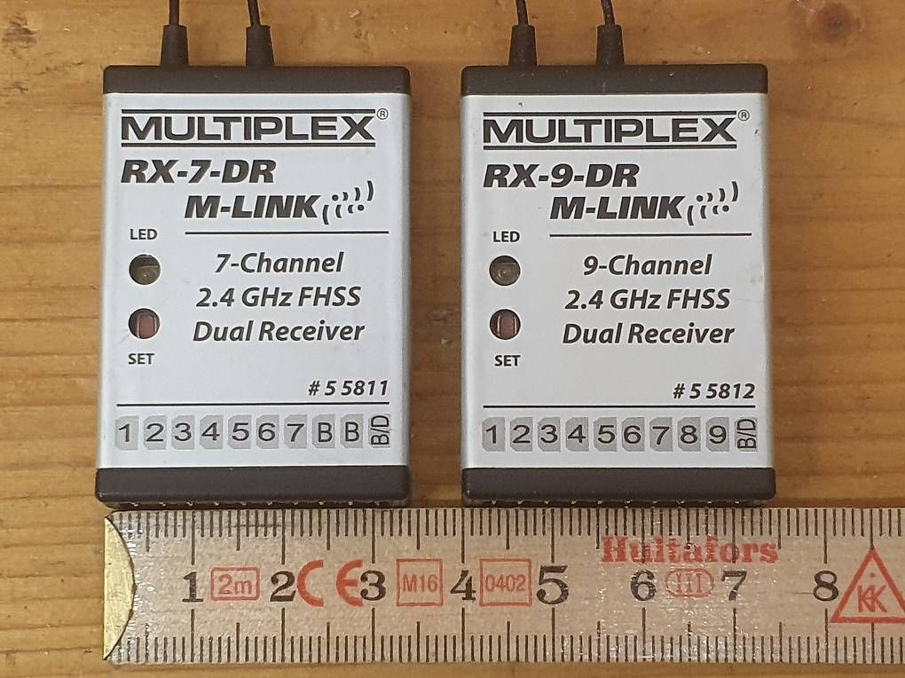 Multiplex Ricevitori: Multiplex Empfänger 9/7 Kanal 2.4Ghz – Usato da Schwyz venduto da Marhin