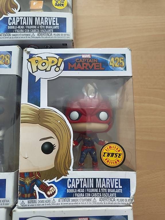 Statuette: Funko pop! Captain Marvel  – Usato da Heiden venduto da Sindrirr 3