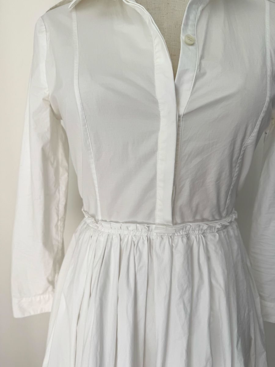 Burberry Vestiti: Burberry shirt white dress – Nuovo (secondo la descrizione) da Zürich venduto da di_archive 6