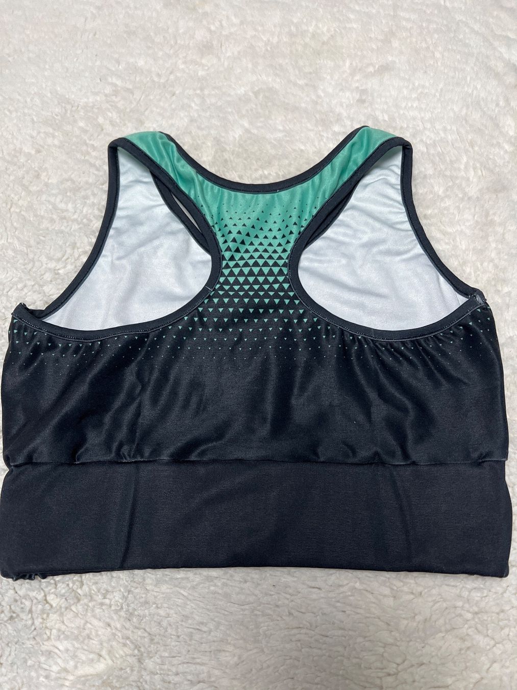 Top: Brassière Sport Turquoise/Noir T.S – Nuovo e nell'imballaggio originale da Chenens venduto da anasantos90 2