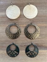ModeSchmuck Ohrhänger - 3 Paar - gross
