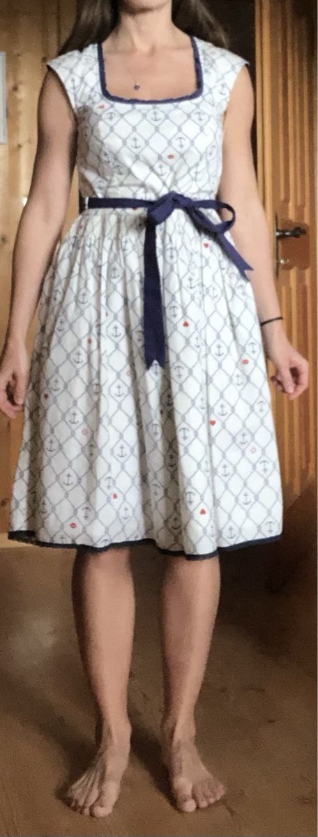 Blutsgeschwister Kleider: Kleid im maritimen Dirndlstil Gr S von Blutsgeschwister – Gebraucht aus Heiden von sab_rzm2 9