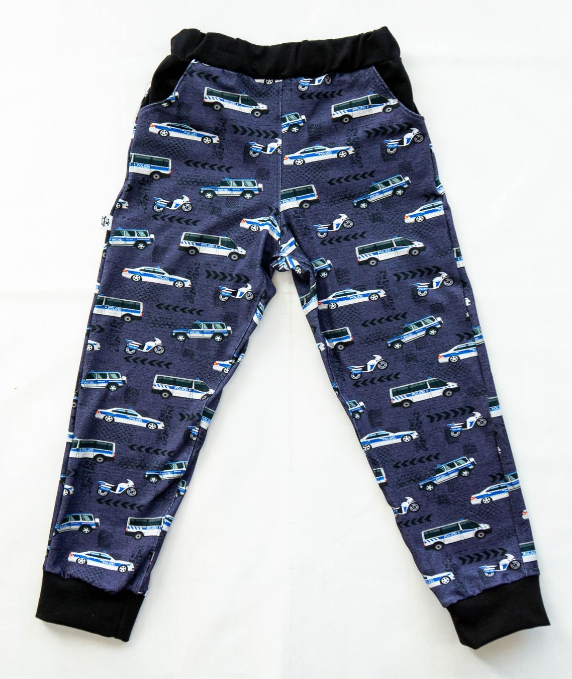 Pantaloni: Joggerhose / Trainer mit Polizei - 110/116 – Nuovo e nell'imballaggio originale da Zürich venduto da sambaum 1