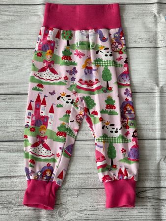 Prinzessin Pumphose Mitwachshose Gr. 80/86 Neu