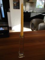 NEU Glas-Kerzenhalter / Kerzenständer für Stabkerzen