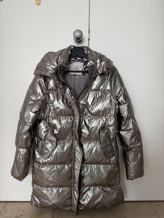 Puffer Metallic Winter Jacket
