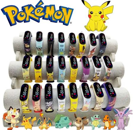 Pokemon Digitaluhr grosse Auswahl