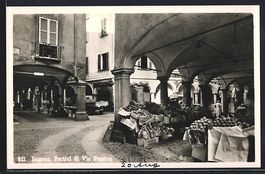 Lugano, Portici di Via Pessina, Obstst