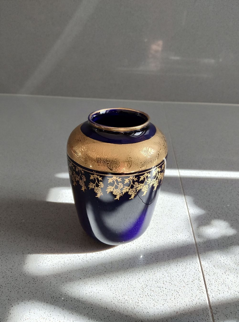Vasi & Recipienti: DESIGN BLUMEN- Vase / THANSON VOLLKOBALT – Nuovo (secondo la descrizione) da Minusio venduto da Todesca 2