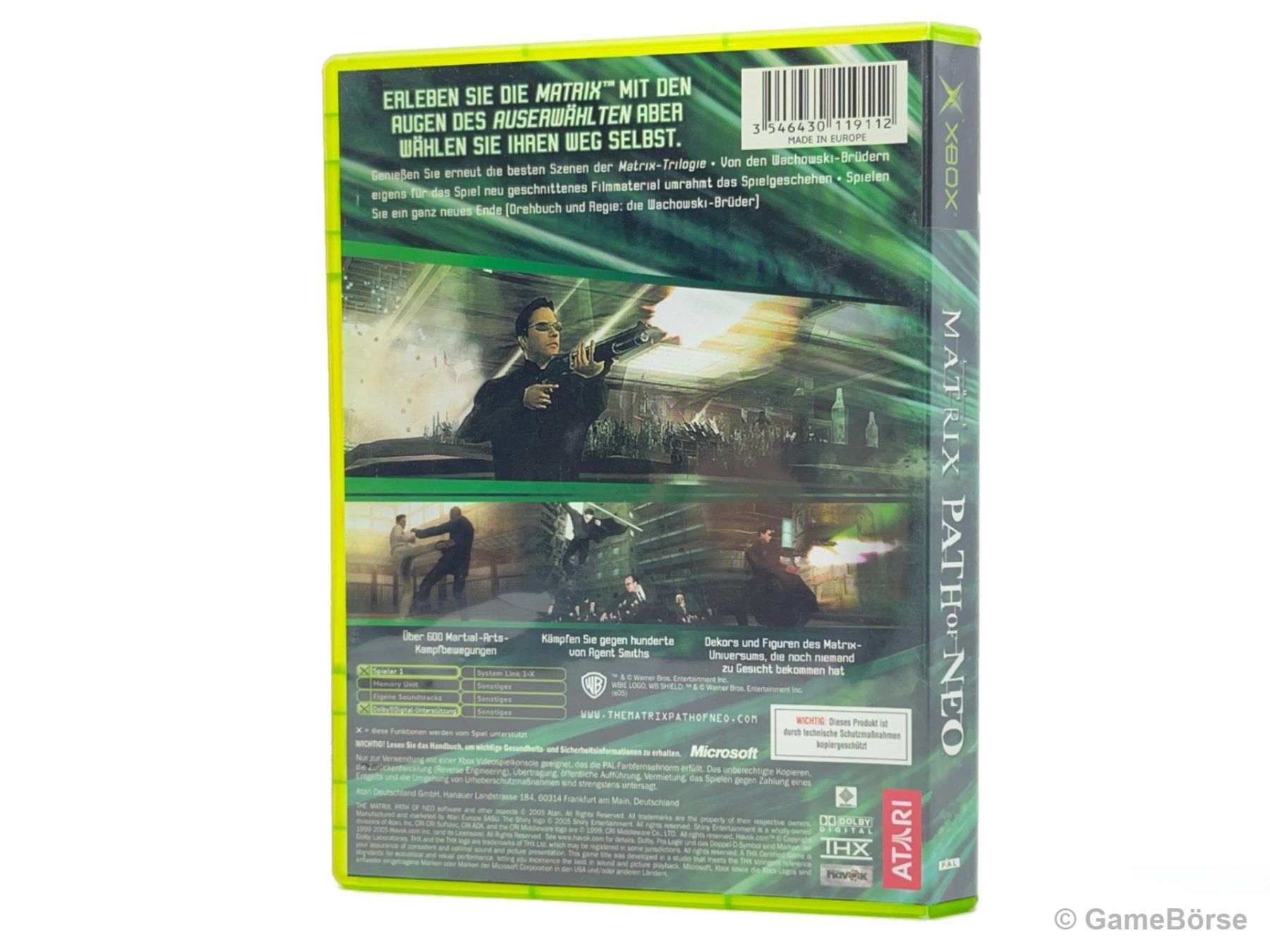 Microsoft Giochi: Xbox The Matrix Path of Neo – Usato da Stettfurt venduto da GameBoerse 1