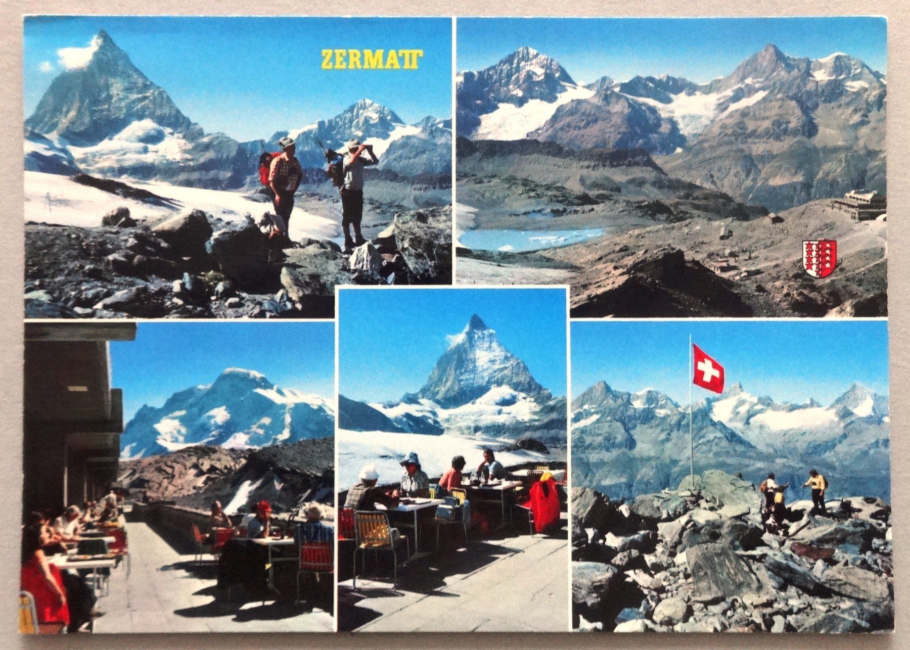 Ansichtskarten: Zermatt – Gebraucht aus Fétigny von Billy2miny