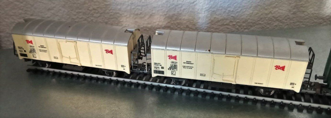 Lima Modelleisenbahnen: LIMA Wagons 5 x - transports marchandises - SBB CFF – Gebraucht aus Le Locle von PereiraHugo 6