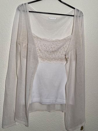 PROMOD 1+1 M/NP65CHF Leine Cottone Bluse Top