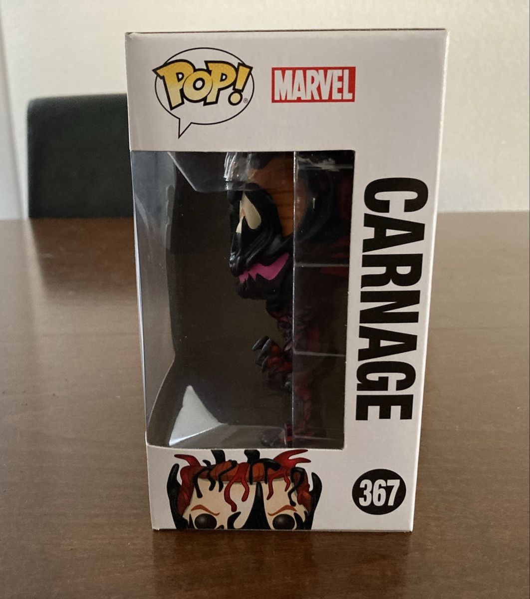Funko Figuren: Funko PoP Carnage #367 Venom Marvel Figur Cletus Kasady – Neu (gemäss Beschreibung) aus Lyss von Mimazibi12 2